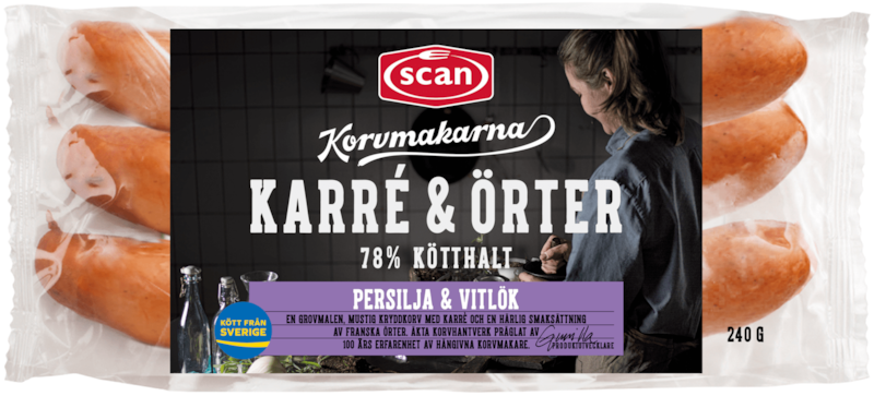 Karré & Örter korv