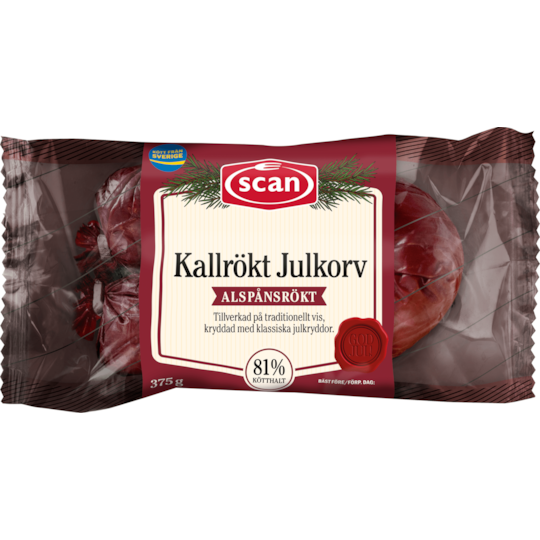 Kallrökt Julkorv