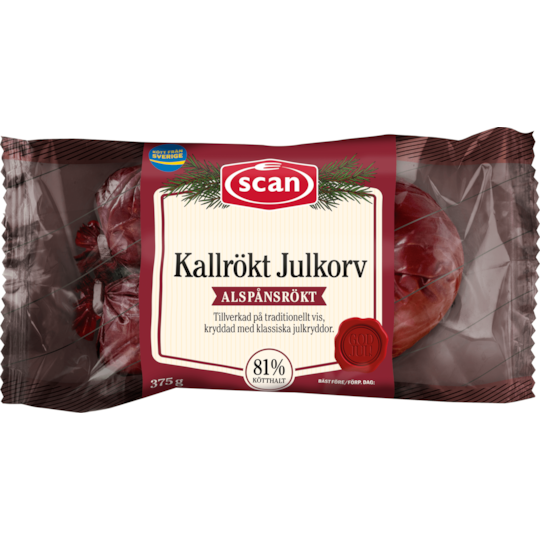 Kallrökt Julkorv