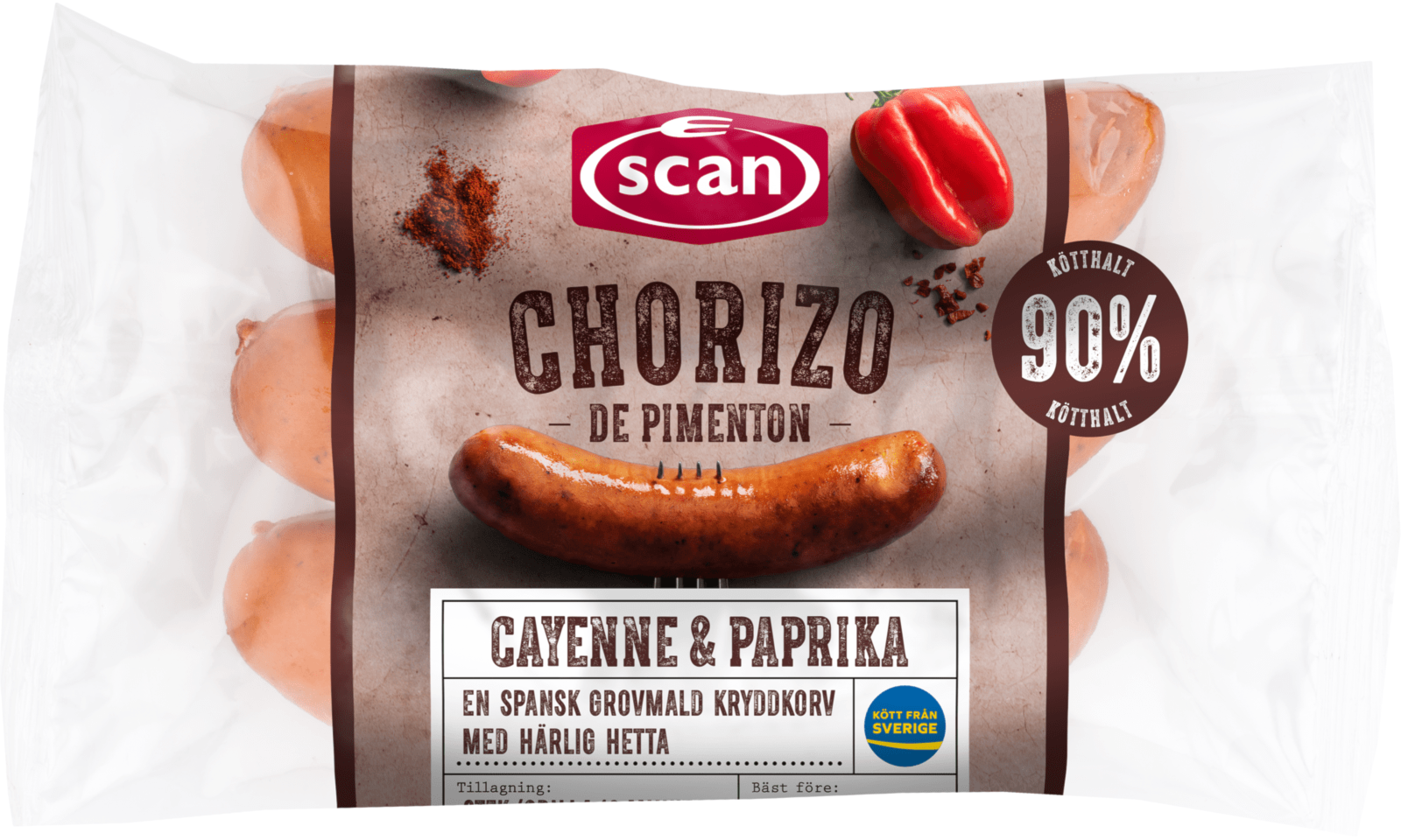 600246 Chorizo de pimenton 240g ovan