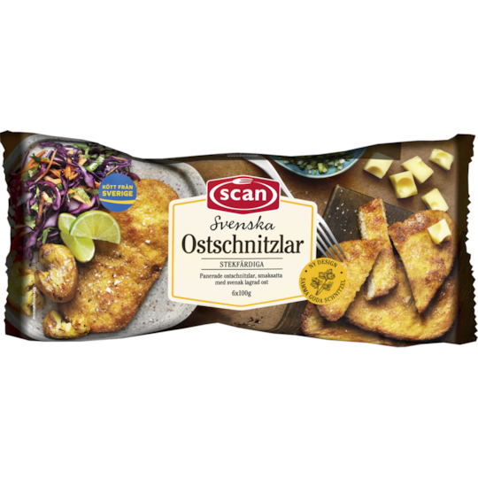 Ostschnitzel panerad