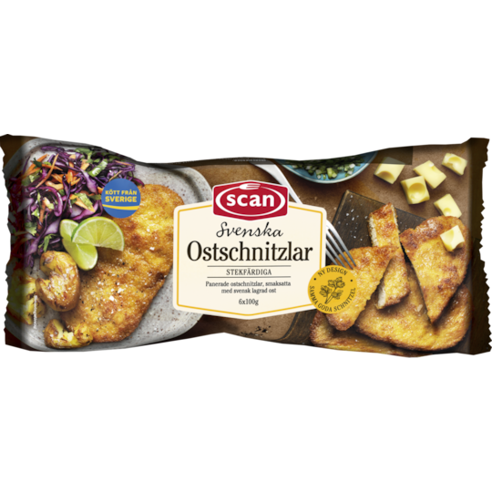 Ostschnitzel panerad