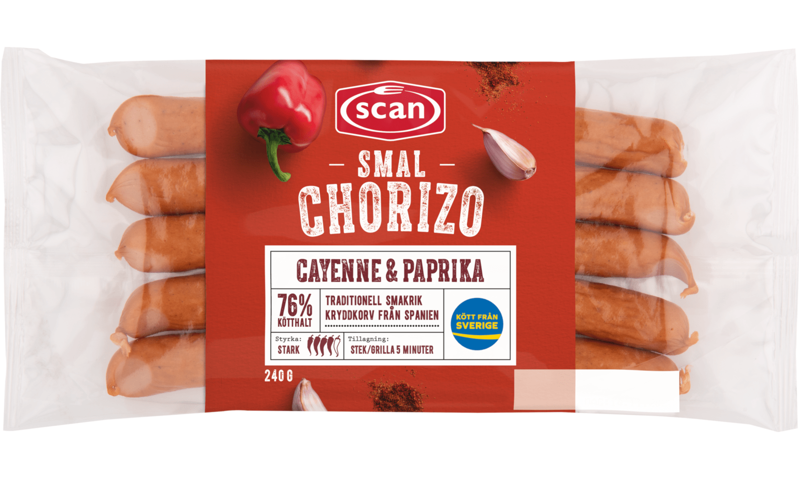 601246 SMAL CHORIZO OVAN