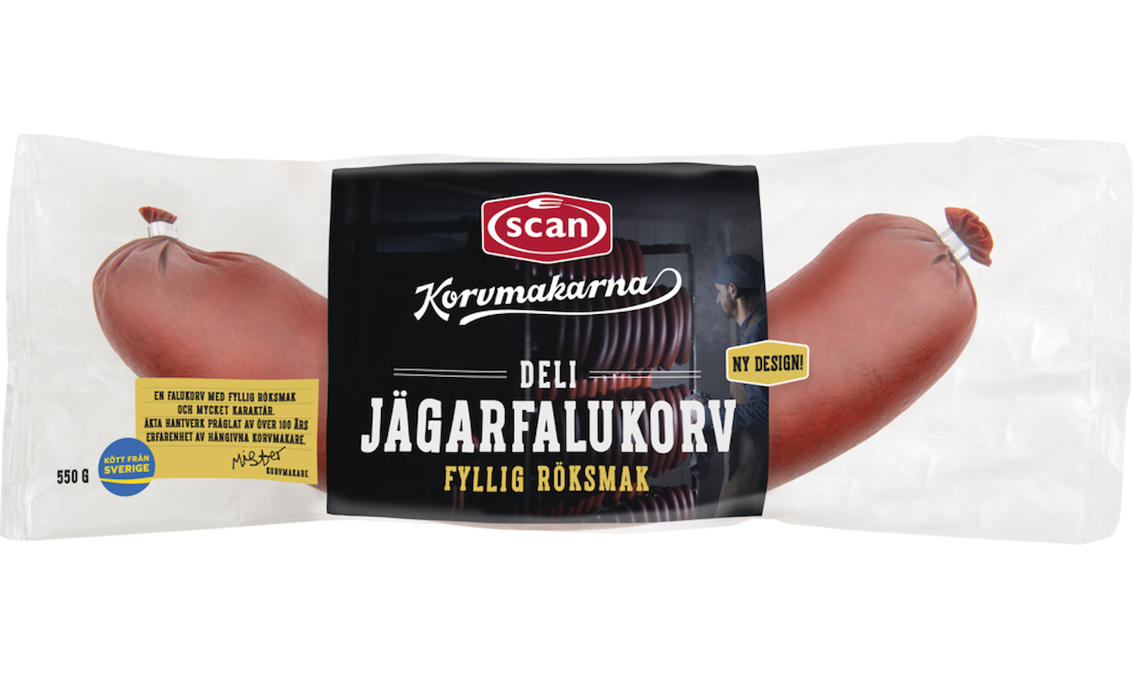 621367 Deli Jägarkorv ovan