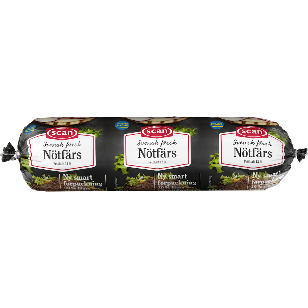 Nötfärs 12% 500g