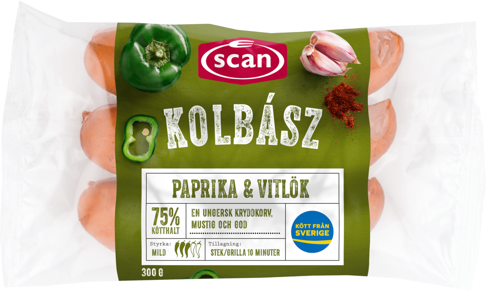 602767 Kolbasz 300g ovan