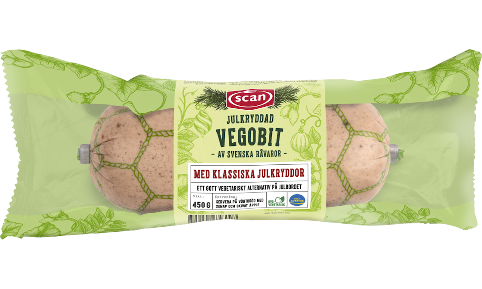 621756 JULKRYDDAD VEGOBIT 450G OVAN